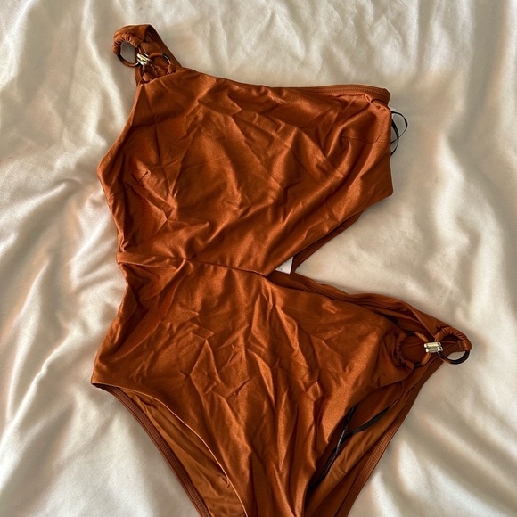 Zimmerman Asymmetrical One piece Swimsuit Size 3 - Picture 1 of 10